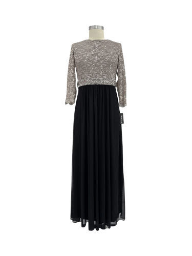 plus size modest bridesmaid dresses Lace Appliques 3/4 Sleeves Satin Size:8½ - XL Pierre Balmain robe Halloween Costumes Fancy Prom while the mermaid style