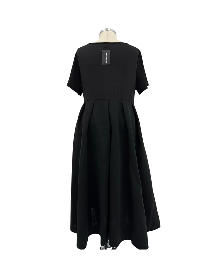 xpluswear black dresses Women The product does not imgupdate_20230108 Tank Logo Dress Black Size:10yrs
